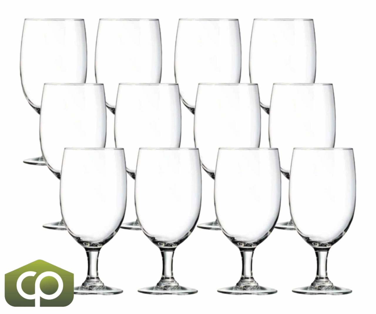Arcoroc P8782 16 oz Romeo All Purpose/Beer Glass - Classic Tulip Bowl (12/Case)
