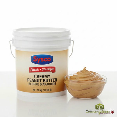 Sysco Butter Sysco Classic Creamy Peanut Butter 10KG - 352.74 oz (22.04 lbs ...