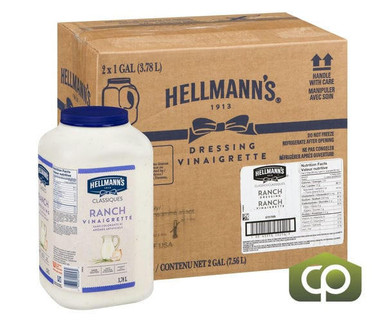 Hellmann's Dressing Ranch 3.78L/1 Gallon (2/Case)