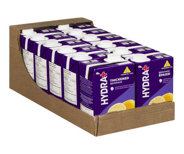 Hydra Plus Thick Lemon Water 1 Litre IDDSI Level 3