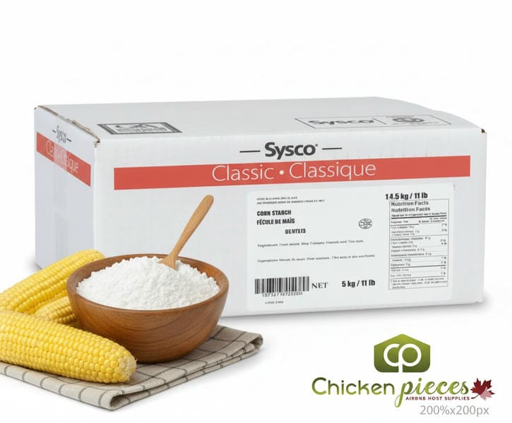 Sysco Classic Corn Starch 5 kg/11.02 LBS | Bulk Thickener