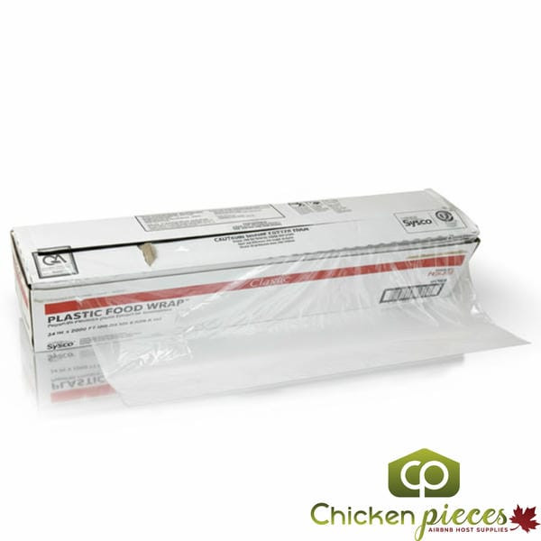 Sysco Classic PVC Food Service Plastic Film Wrap, 24