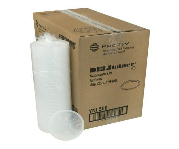 Newspring Inter Lid Plastic Clear for 8/16/32 oz. Container (480/Case)