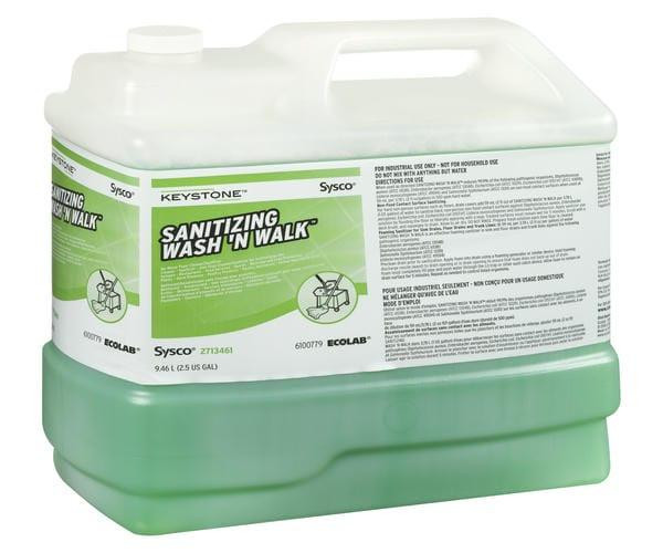 Keystone Sanitizer Cleaner Wash & Walk 9.46L/2.5 Gallon