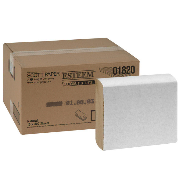 Metro Paper Towel Multifold Kraft 250 Sheets (16/Case) - 100% Recycled Fiber
