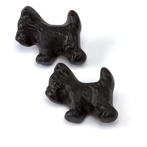 Black Licorice Scotties Bulk Size 20lbs/9.07 kgs