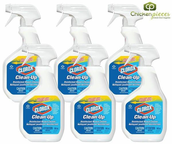 Clorox Clean-Up Disinfectant RTU Bleach Cleaner, 946 mL/31.99 oz(9/Case)