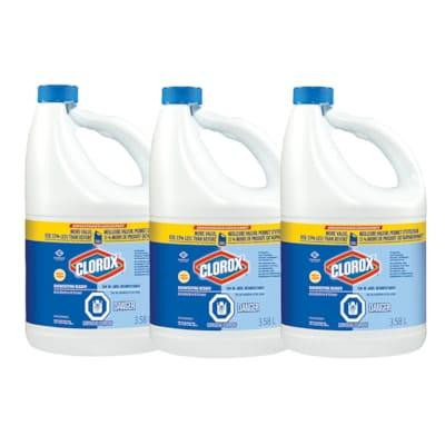 Clorox Disinfecting Bleach, 3.58 L/7,5 lbs (3/Case)