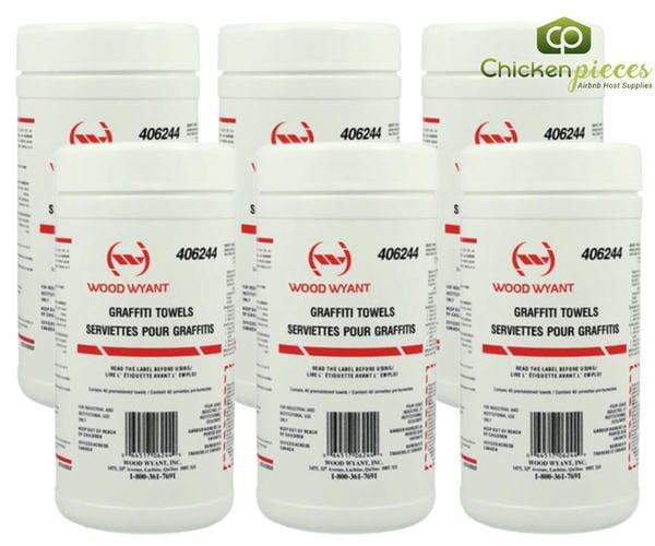 Athea Laboratories Total Solutions Graffiti Wipes, 40 Packs (6/Case)