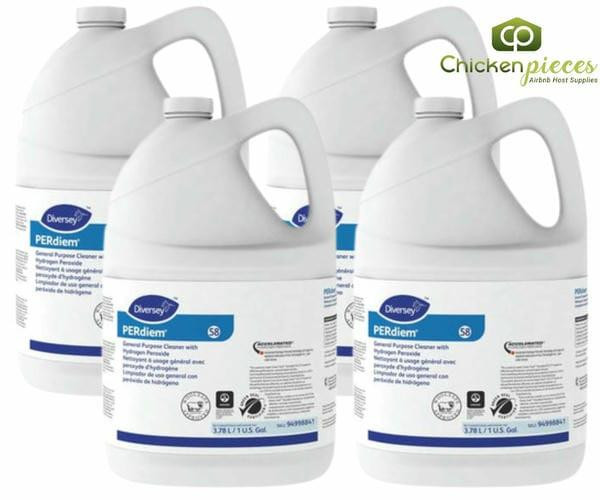 Diversey PERdiem General Purpose Cleaner with Hydrogen Peroxide, 3.78L/1 Gallon(4/Case)
