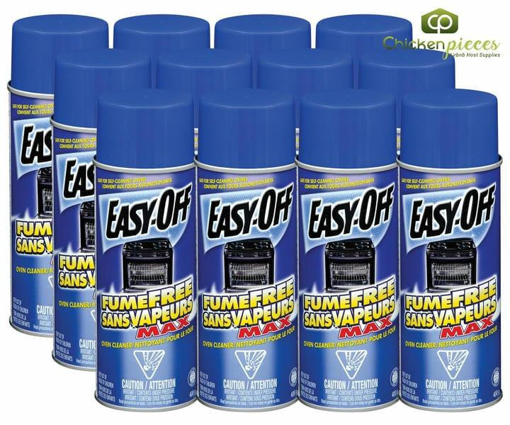 Easy-Off Fume Free Max Oven Cleaner, Aerosol Spray, 400g/14.1 oz (12/Case)