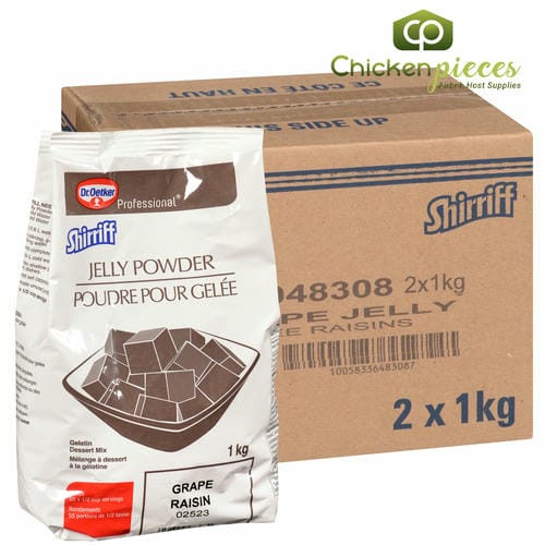 Dr. Oetker Shirriff Grape Gelatin Powder - Gluten-Free Dessert Solution