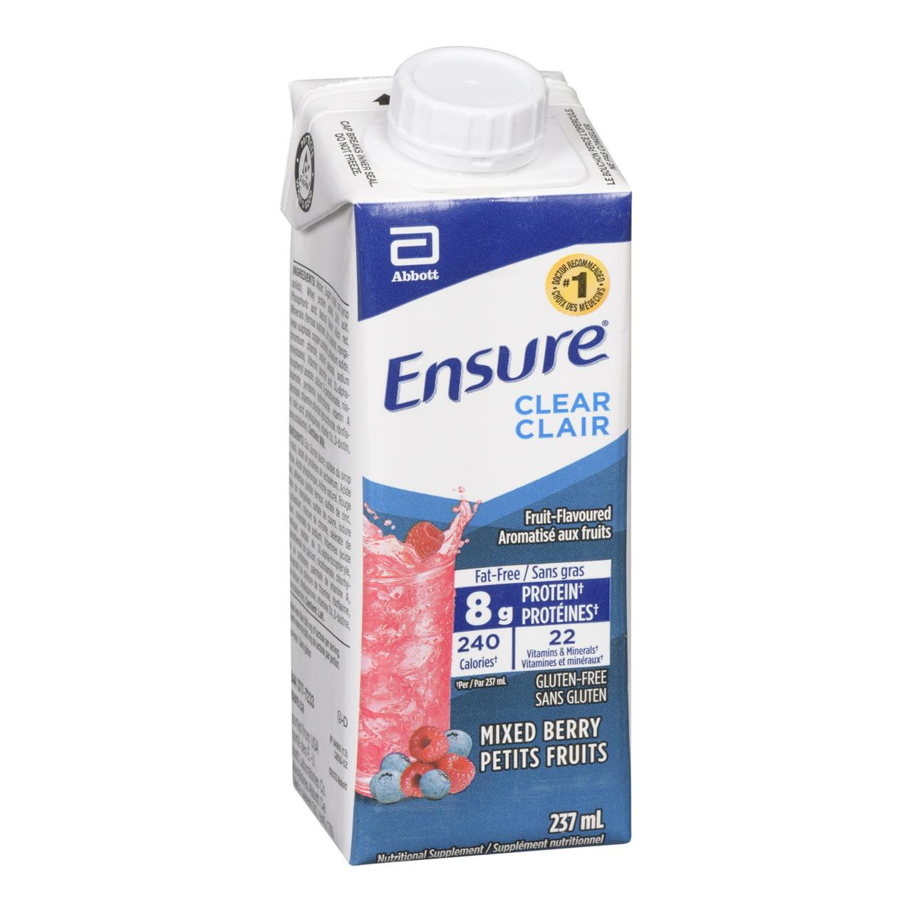 Ensure Supplement Ensure Clear Mixed Berry 237ml/8oz