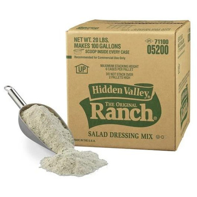 Hidden Valley Original Ranch Bag In Box Dressing Mix 20 Lbs