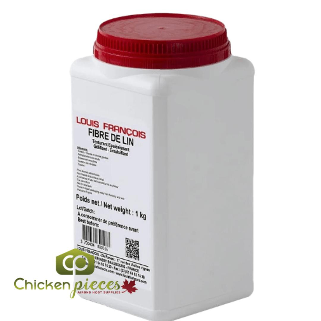 Louis Francois - Flax Fibre - Natural Thickener,  1KG/2.2LBS