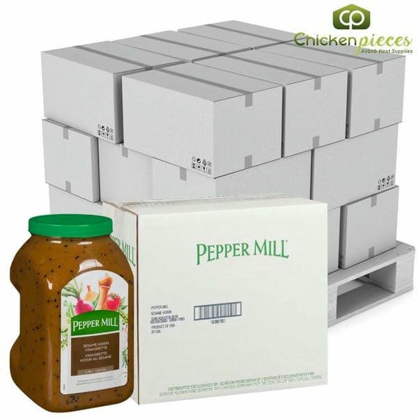 Pepper Mill Sesame Hoisin Vinaigrette Dressing Bulk 3.78 Liters | 2/CASE | 50 CASES PER PALLET-(Total 100 units)