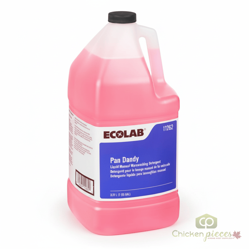 Ecolab Pan Dandy Manual Warewash Detergent - 3.78L (1 Gallon)