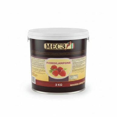 Humco Raspberry Flavoring Mec3 Raspberry Flavoring Compound - Bulk 3 KG Professional Fruit Paste