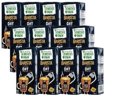 Earth's Own Oat Milk Barista Edition - 946mL - Plant-Based, Dairy-Free, Vegan, Nut-Free, Shelf-Stable  -12/CASE