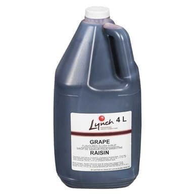 Lynch Grape Slush Syrup 4L