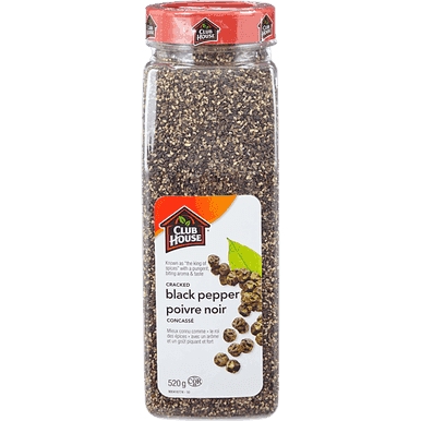 CLUB HOUSE Cracked Black Pepper 520 g