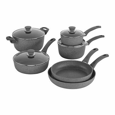 Ballarini Modena Cookware Set Ultra Thick with Thermopoint Technology, 10-Piece