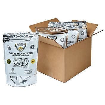 Medallion Whole Milk Powder, 4 packs of 1 kg
