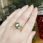 Elidir Gem Ring with 3.10ct Green Tourmaline