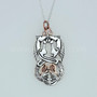 Aberlemno II in sterling & rose gold.