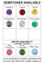 Available stock gemstones.