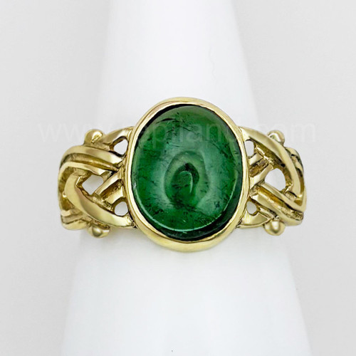 Dàin Gem Ring, gold - R E Piland Goldsmiths