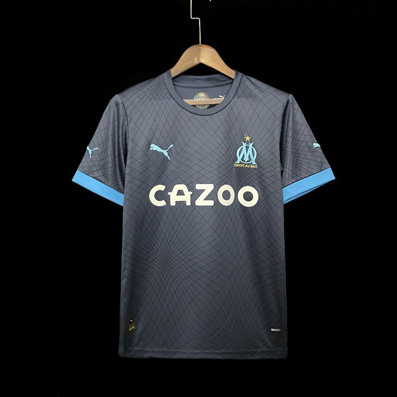 Marseille Blank SEC Away Soccer Club Jersey