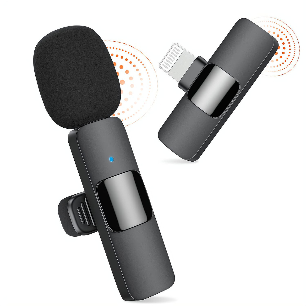 Lavalier Wireless Mini Microphone For iPhone