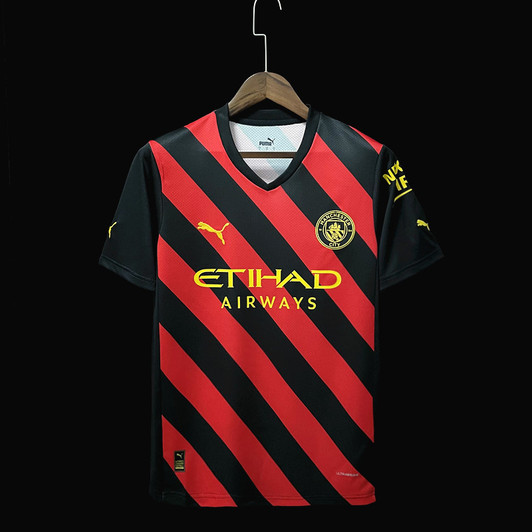 Manchester City Jersey (Away)  22/23 Season - Red