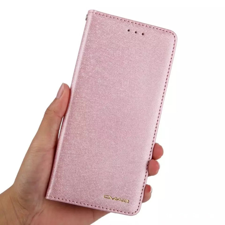 Silk Leather Phone Case For Samsung