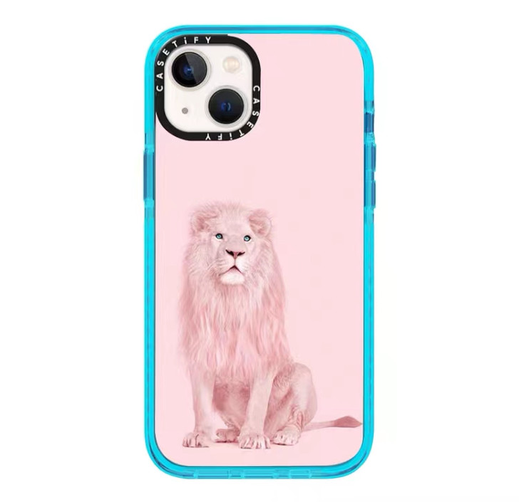 Pink Lion iPhone Case