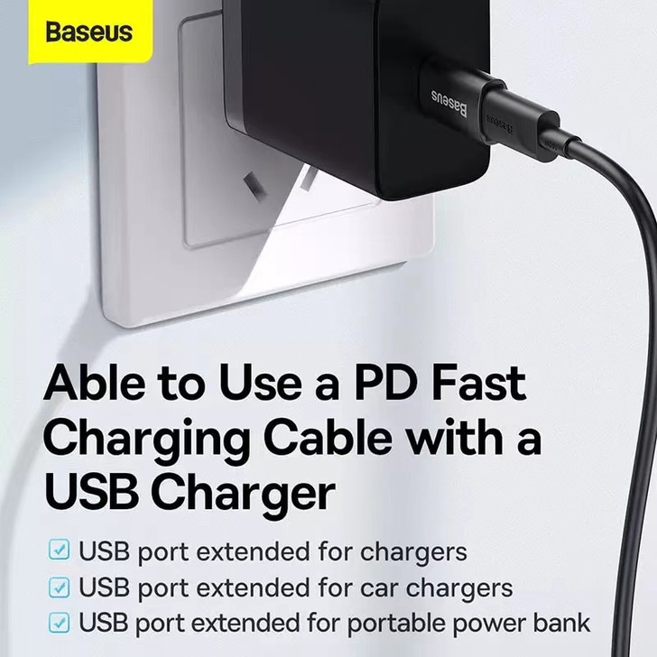 Baseus USB A to USB C adapter