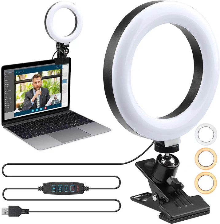 Ted 6 inch Laptop Ring Light