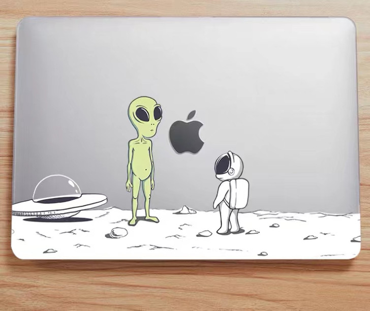 Astronaut x Alien Case for MacBook