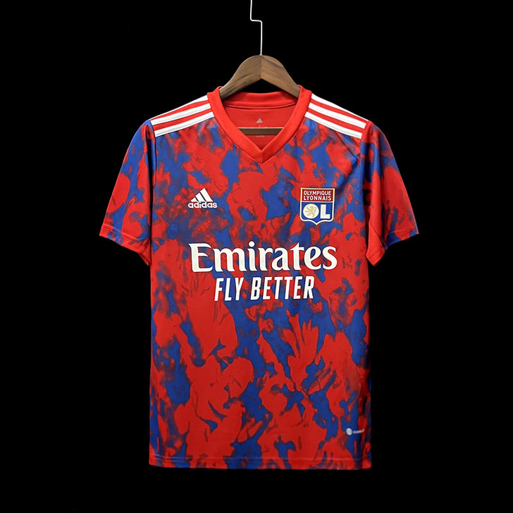 Lyon F.C Jersey (Away)  22/23 Season - Red