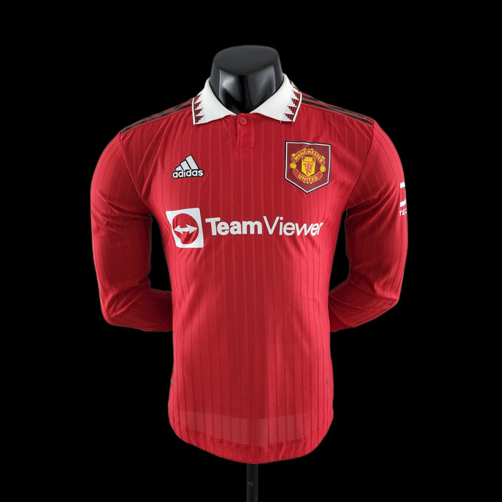 Man United F.C Jersey | Player Version - White/Red