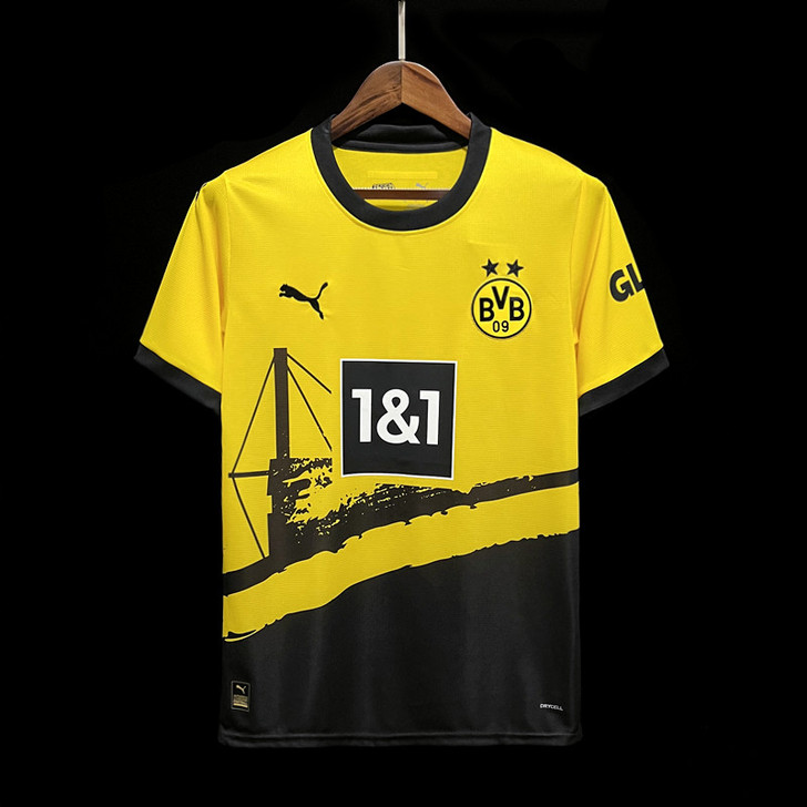 Borussia Dortmund  F.C.  Jersey (Home)  23/24 Season  - Yellow/Black