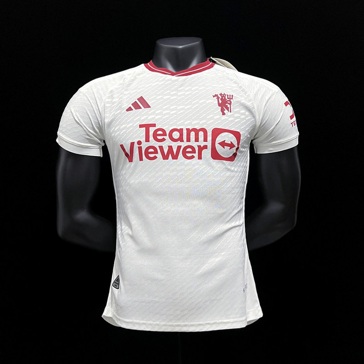 Manchester United F.C Player Version Jersey ( 3rd kit ) 23/24 Season | - White