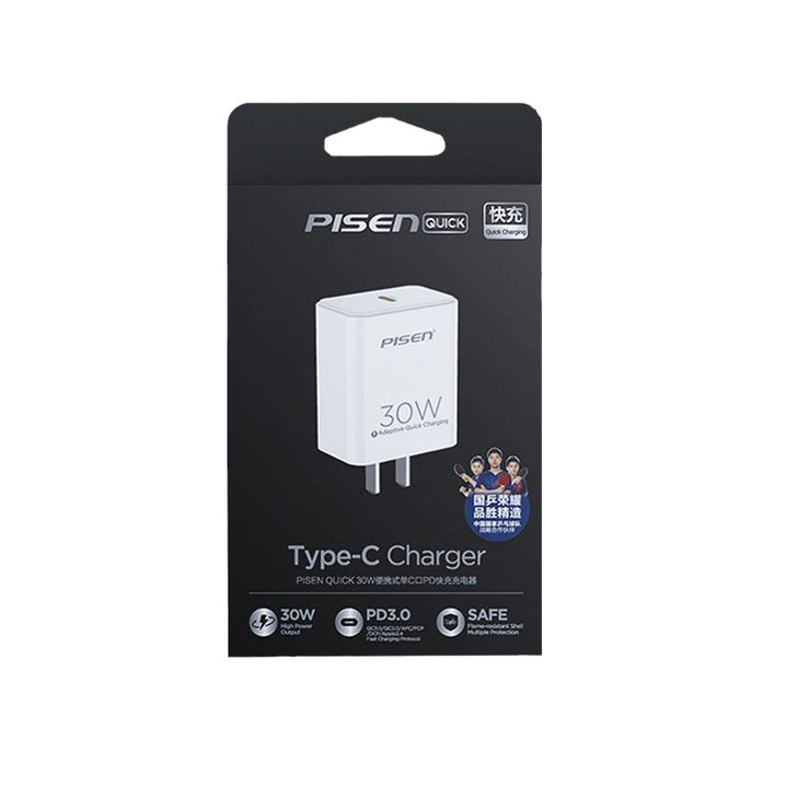 Pisen 30W Adaptive Quick Charging Adapter