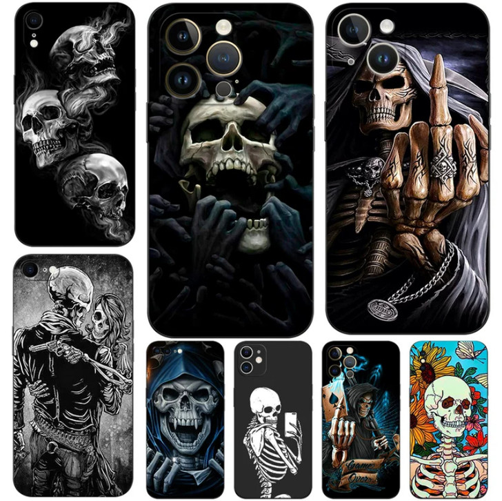 Grim Reaper Silicone Case For iPhone