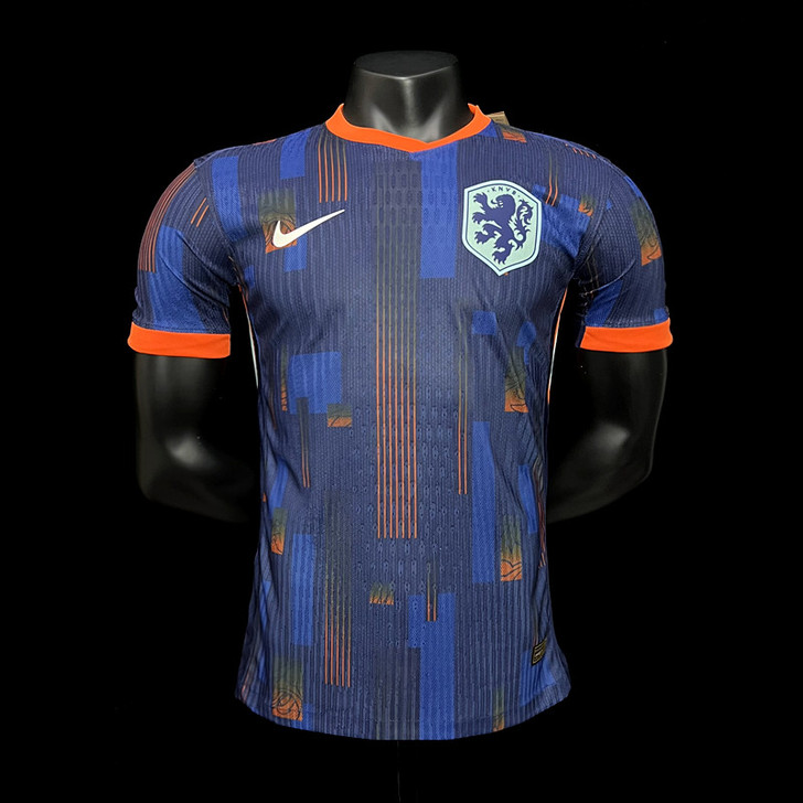 Netherlands National Team Football Jersey   ( Home ) Player Version  24/25 Season - Blue