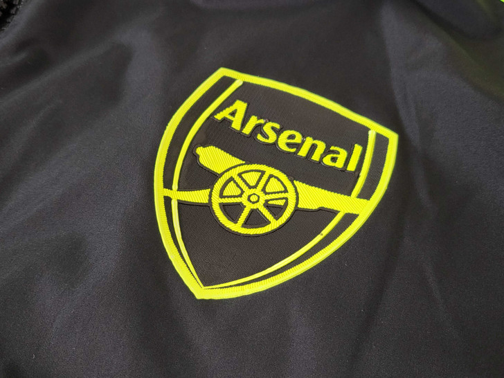 2023 Arsenal Black Windbreaker