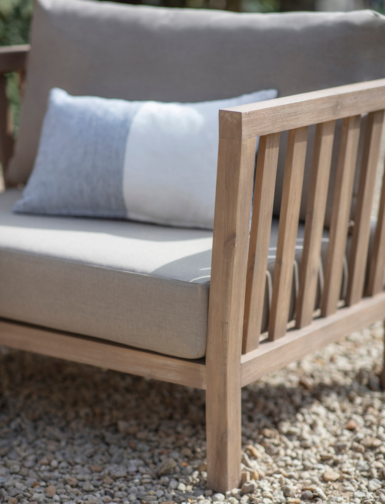 Porthallow 3 Seater Sofa Set Natural Garden Trading