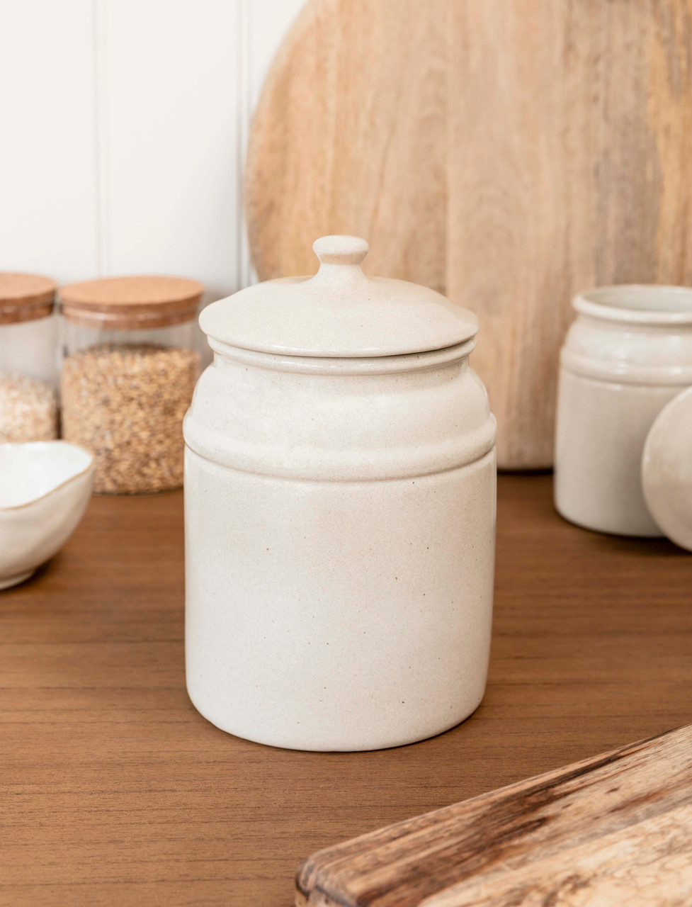 NEIGHBOR ＆ CRAFTSMAN canister-S 白 canister – S – NEIGHBOR & CRAFTSMAN