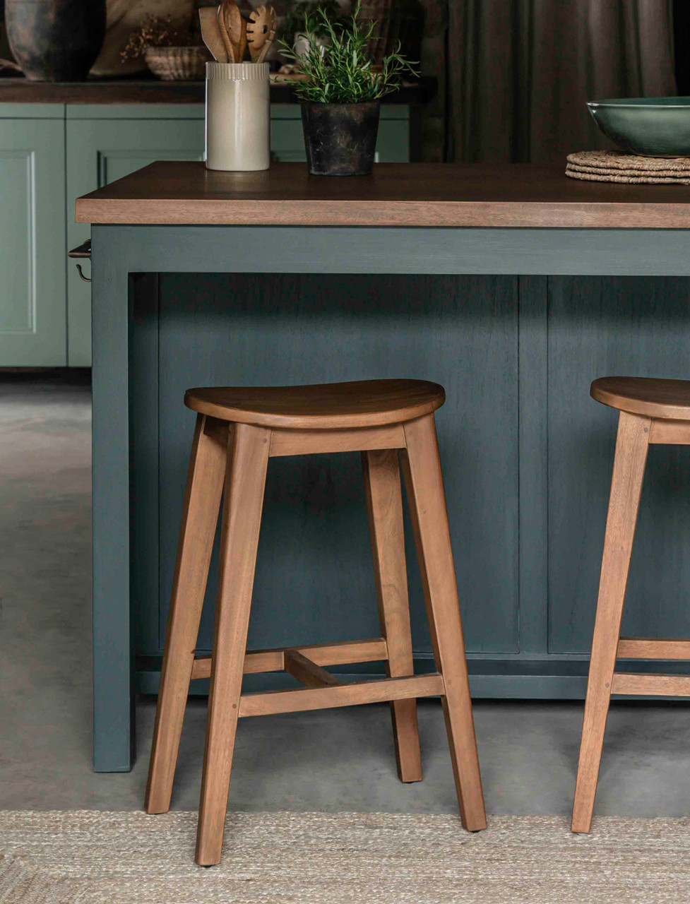 Wooden Breakfast Bar Stools Walcote Bar Stool Natural Wood Garden